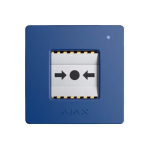 Ручний сповіщувач Ajax ManualCallPoint синій