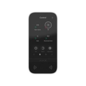 Сенсорна клавіатура Ajax KeyPad TouchScreen біла