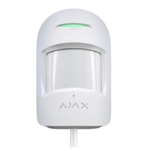 Комбінований датчик Ajax CombiProtect Fibra білий