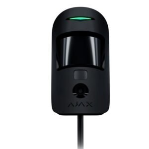 Датчик руху з фотокамерою Ajax MotionCam Fibra чорний