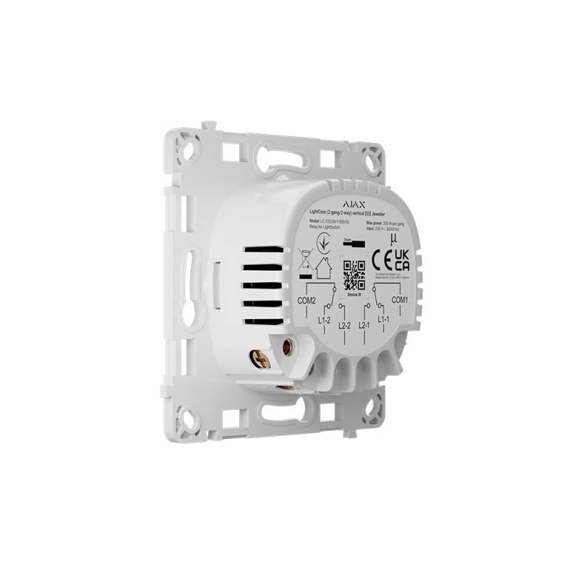 Реле Ajax LightCore (2-gang/2-way) Vertical — изображение 3