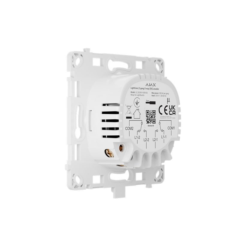 Реле Ajax LightCore (2-gang/2-way) — изображение 2