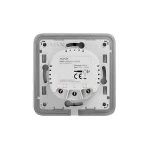 Реле Ajax LightCore (2-way) Vertical для одноклавішного прохідного вимикача Ajax LightSwitch