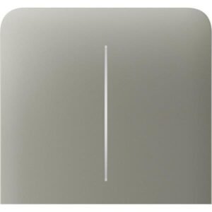 Панель двохклавішна бічна Ajax SideButton (2-gang) vertical оливкова