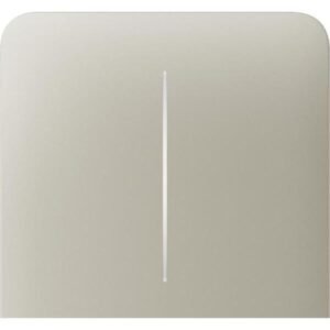 Панель двохклавішна бічна Ajax SideButton (2-gang) vertical слонова кістка