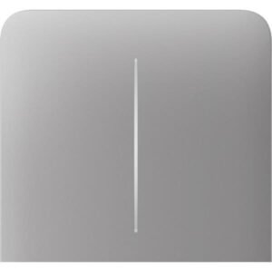 Панель двохклавішна бічна Ajax SideButton (2-gang) vertical туман