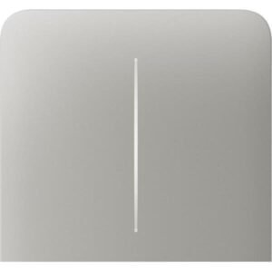 Панель двохклавішна бічна Ajax SideButton (2-gang) vertical устриця