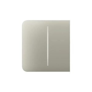 Панель вимикача Ajax SideButton (2-gang) оливкова
