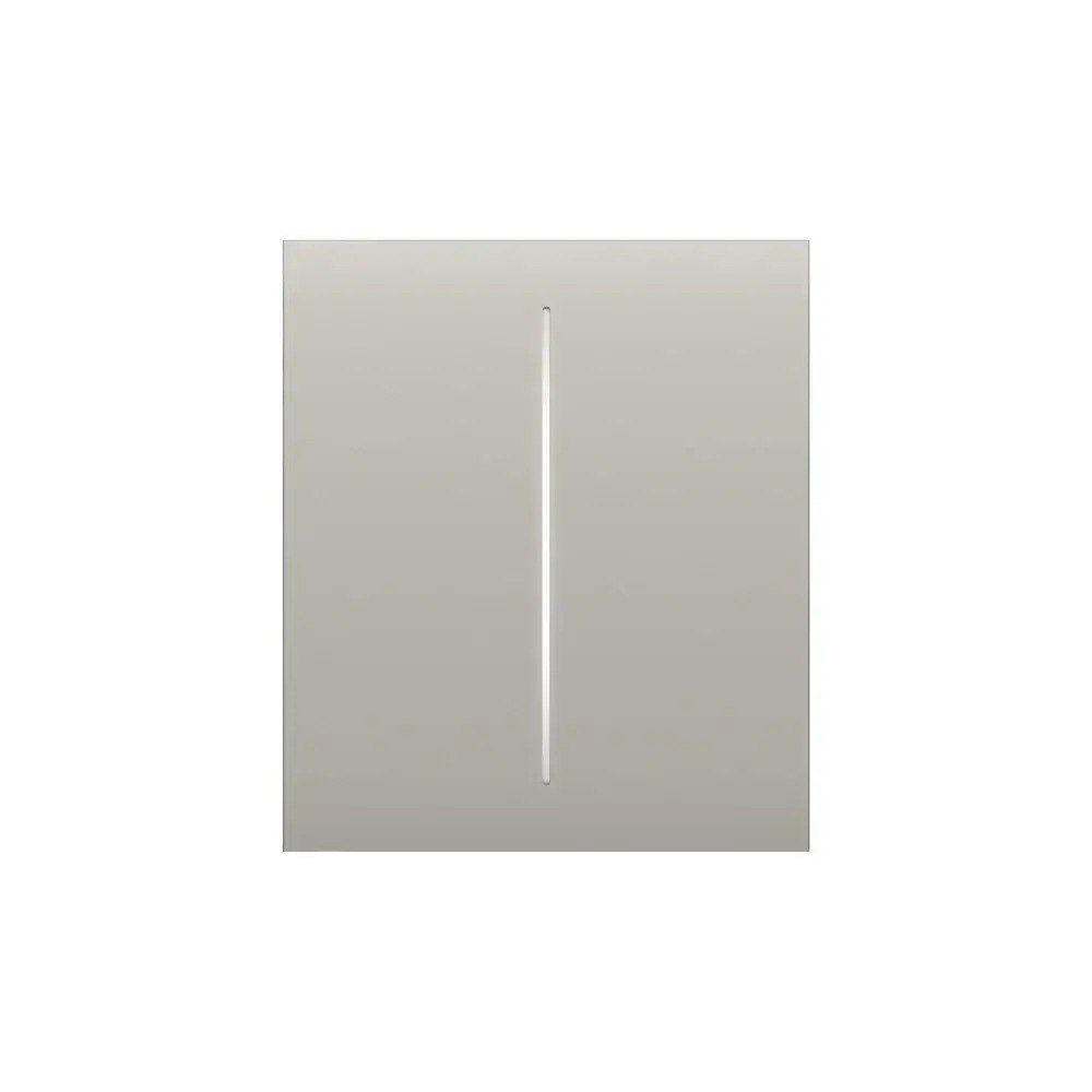 Панель вимикача Ajax CenterButton (2-gang) устриця